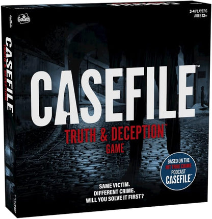 Goliath Games - Casefile: Truth and Deception, True Crime Murder Mystery Board Game for 3-4 Players, Ages 12+