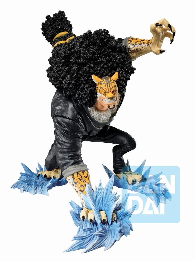BANDAI Rob Lucci Duel Memories One Piece, Spirits Ichibansho Figure