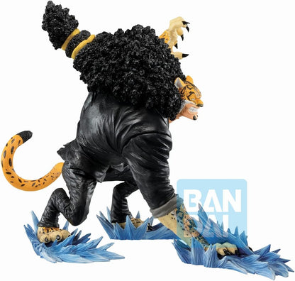 BANDAI Rob Lucci Duel Memories One Piece, Spirits Ichibansho Figure