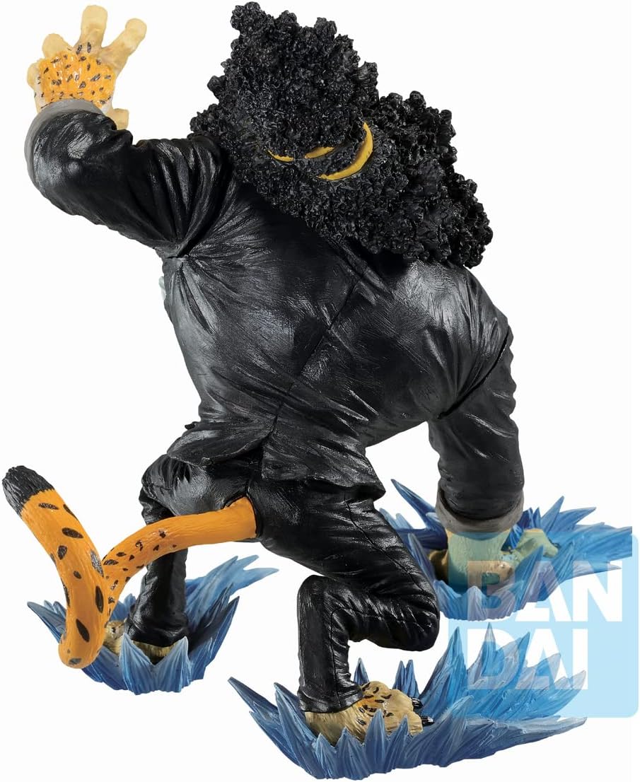 BANDAI Rob Lucci Duel Memories One Piece, Spirits Ichibansho Figure