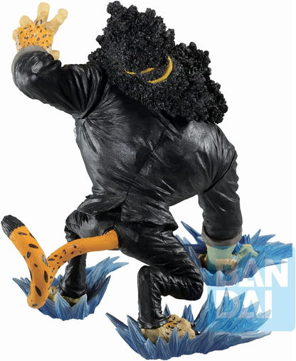 BANDAI Rob Lucci Duel Memories One Piece, Spirits Ichibansho Figure