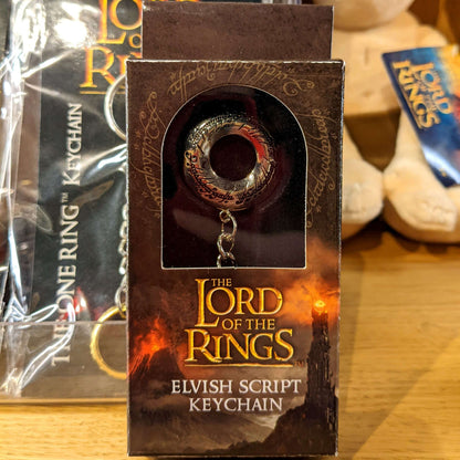 The Noble Collection Elvish Script Keychain