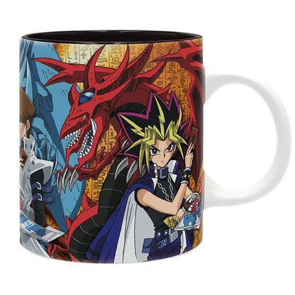 ABYstyle Yu-Gi-Oh! Egyptian Gods Ceramic Coffee Tea Mug Holds 14 Fl Oz Anime Manga Office Drinkware Home Merch Gift
