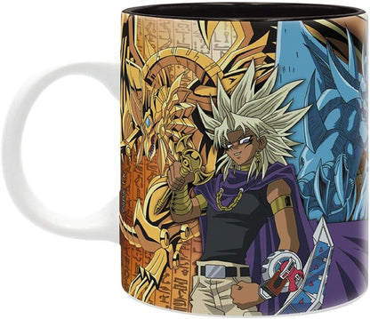 ABYstyle Yu-Gi-Oh! Egyptian Gods Ceramic Coffee Tea Mug Holds 14 Fl Oz Anime Manga Office Drinkware Home Merch Gift