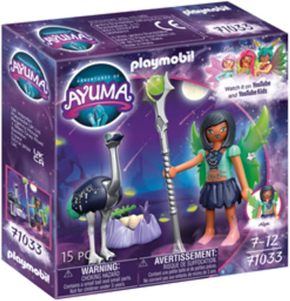 Playmobil Adventures of Ayuma 71033 Moon Fairy with Soul Animal, Includes Fairy Figure with Movable Wings, Fairy Toy for 7+ Year Olds