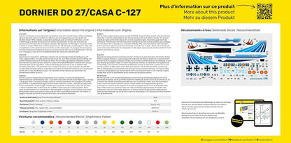 Heller 35304 STARTER KIT DO27/CASA C-127 1/72