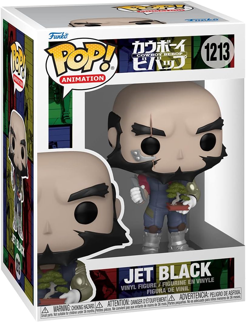 FUNKO POP! ANIMATION: Cowboy Bebop- Jet Black w/Bonsai