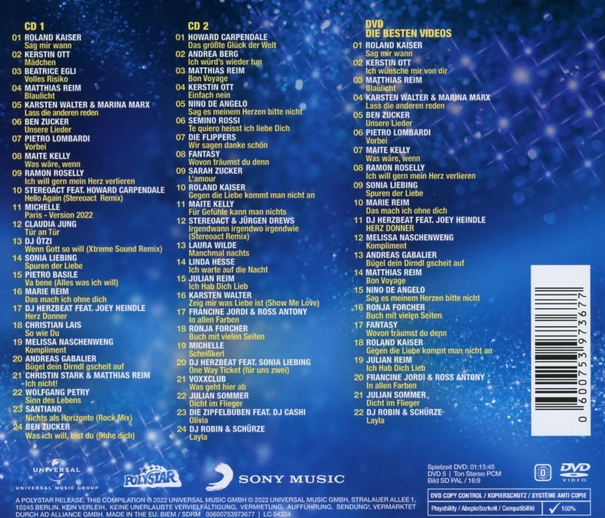 Schlager 2022-die Hits des Jahres