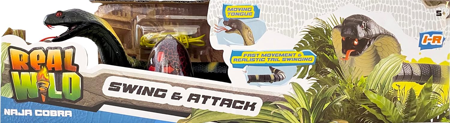 REAL WILD - Remote controled Cobra Snake - (20248