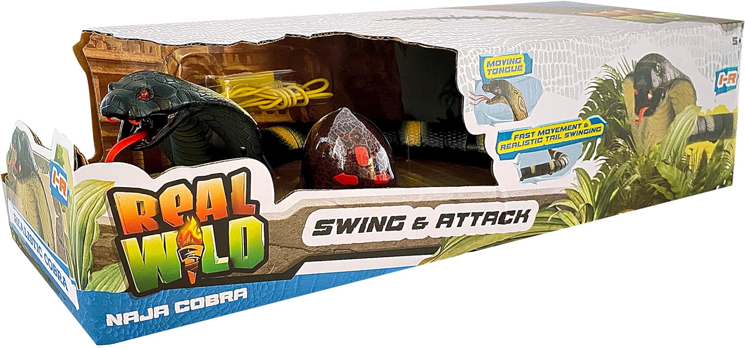REAL WILD - Remote controled Cobra Snake - (20248