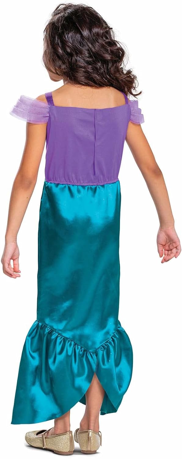 Disney Ufficiale Standard Deguisement Ariel La Sirenetta Pesce, Vestito Ariel La Sirenetta, Deguisement Sirene Ragazza, Costume Principessa Arielle Bambino Carnevale Mardi Grasso