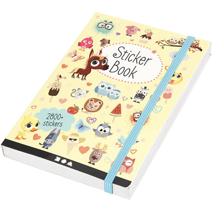 Creativ 27070 Sticker Book, size 11,5x17 cm, thickness 1,5 cm, 1pc, 80 pages