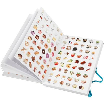 Creativ 27070 Sticker Book, size 11,5x17 cm, thickness 1,5 cm, 1pc, 80 pages
