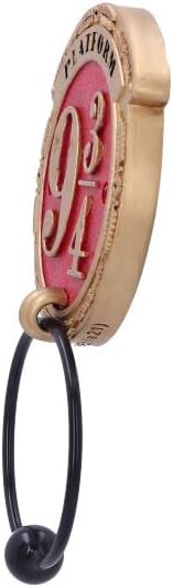 Nemesis Now Officially Licensed Harry Potter Platform 9 3/4 Door Knocker 21.5cm, Red