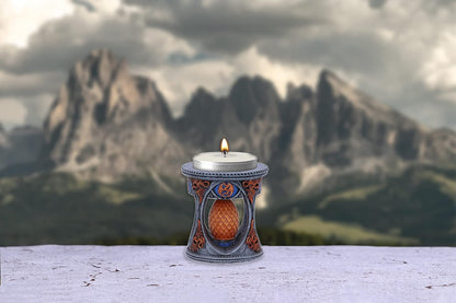 Anne Stokes Dragon Heart Tea Light Holder 6Cm
