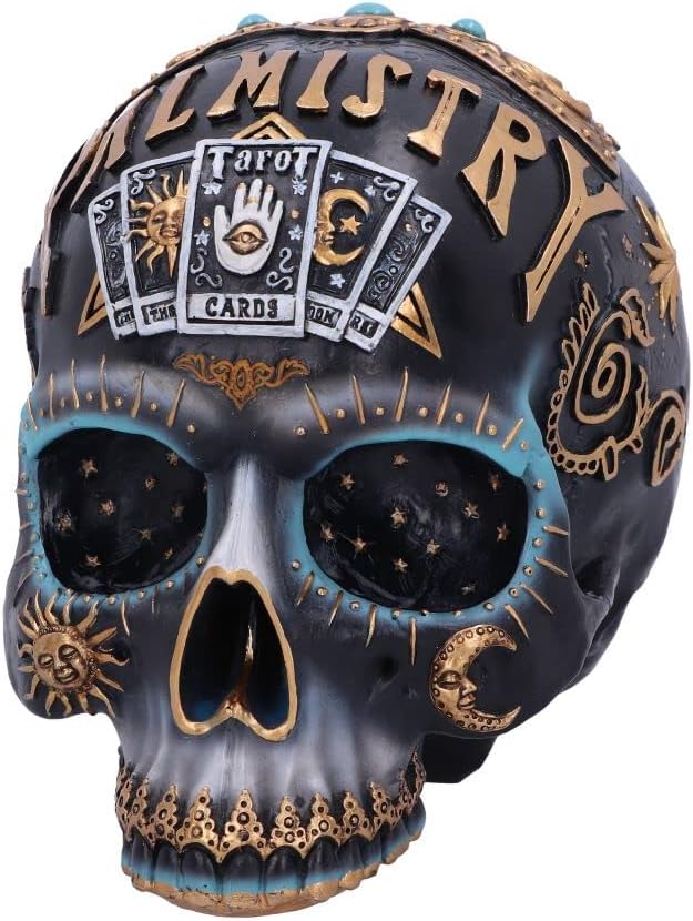 Nemesis Now Destiny Skull, Black, 18cm