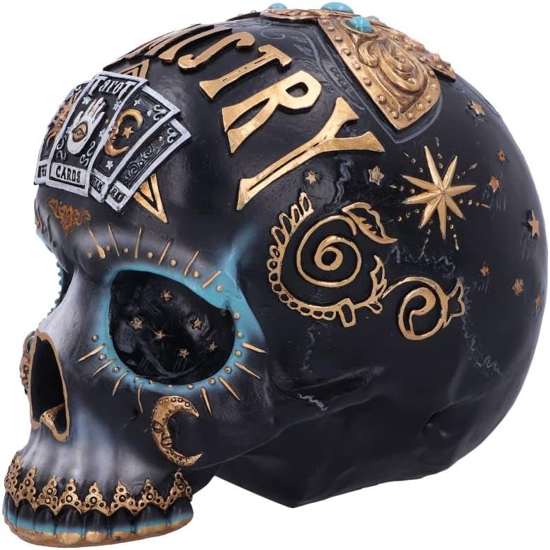 Nemesis Now Destiny Skull, Black, 18cm