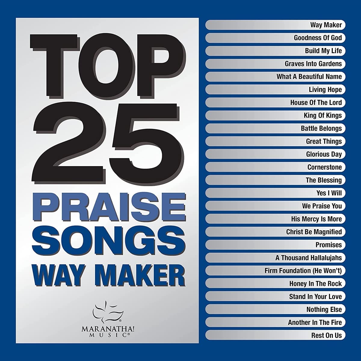 Top 25 Praise Songs - Waymaker -2cd