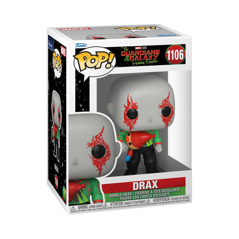 Funko POP Marvel: Guardians Of The Galaxy Holiday Special - Drax