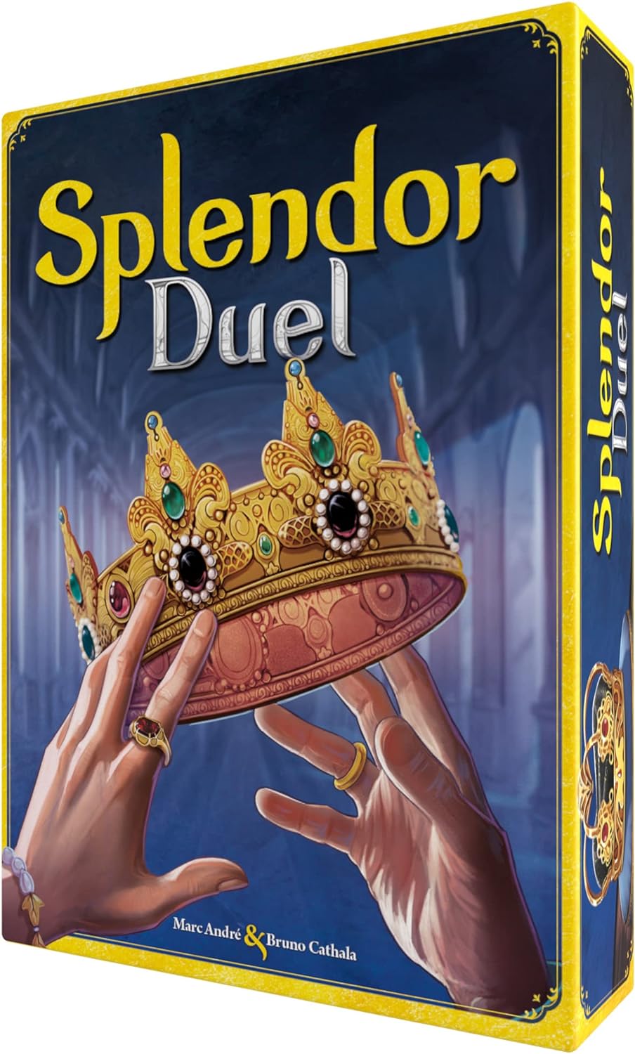 Splendor Duel - Juego de mesa - Juego de estrategia para niños y adultos, divertido entretenimiento nocturno de juego familiar, a partir de 10 años, 2 jugadores, tiempo de juego de 30 minutos, hecho