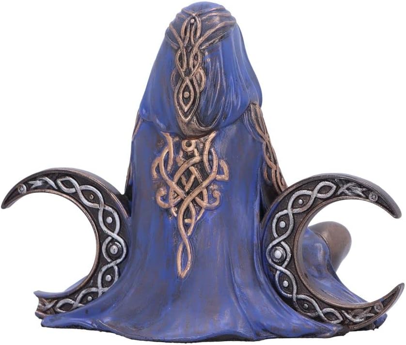 Nemesis Now Triple Moon Goddess Art Figurine (Mini) Purple, 8.5cm