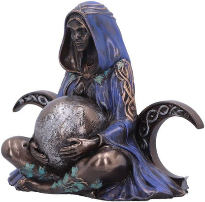 Nemesis Now Triple Moon Goddess Art Figurine (Mini) Purple, 8.5cm