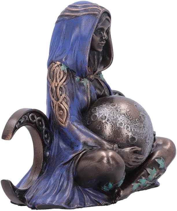 Nemesis Now Triple Moon Goddess Art Figurine (Mini) Purple, 8.5cm