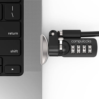 Compulocks MACBOOK PRO 14-INCH LEDGE LOCK ADAPTER +COMBINATION LOCK SILVER