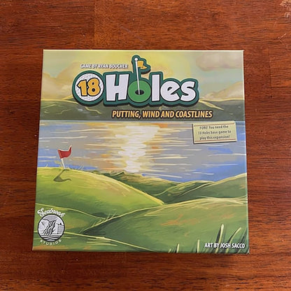 18 Holes: Putting, Wind & Coastlines Expansion - Golf Course Board Game, Seabrook Studios, for 1st & 2nd Editions