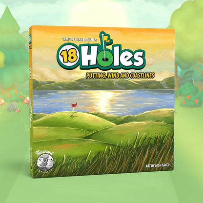 18 Holes: Putting, Wind & Coastlines Expansion - Golf Course Board Game, Seabrook Studios, for 1st & 2nd Editions