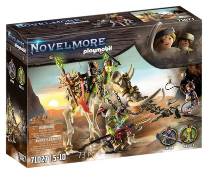 Playmobil 71027 Novelmore Knights Sal'ahari Sands - Mammoth Attack, Medieval Castle and Knights’ Toy, Fun Imaginative Role-Play, Playset Suitable for Children Ages 5+ Single