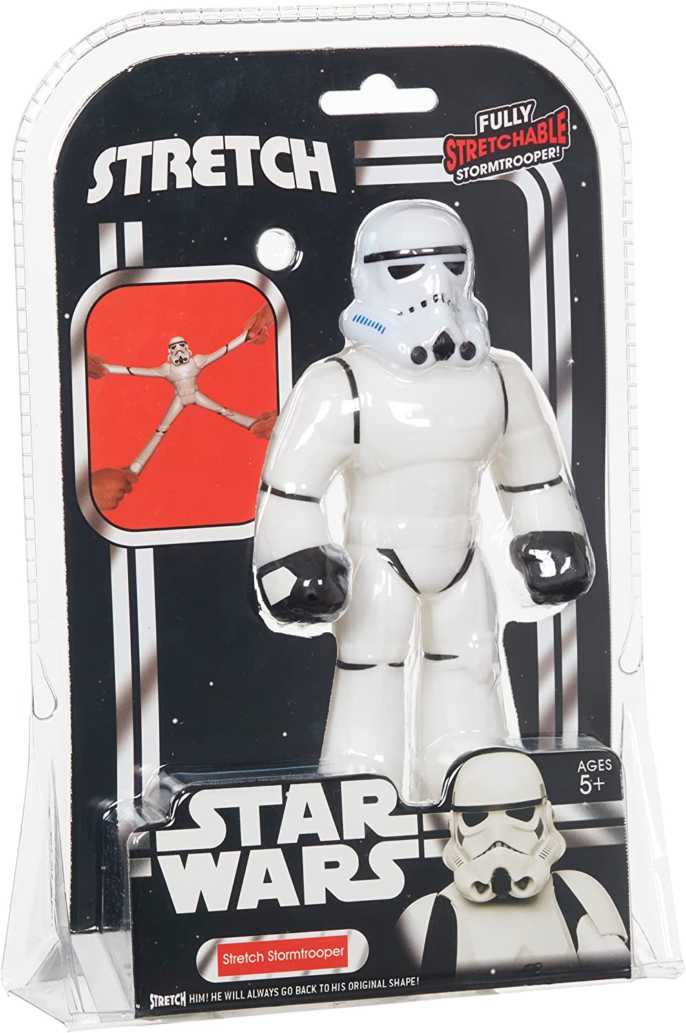 STRETCH STAR WARS STORMTROOPER STRETCH TOY. STRETCH ARMSTRONG, AMAZING STRETCHY FUN. FULLY STRETCHABLE STORMTROOPER. IDEAL PRESENT FOR GIRLS, BOYS & STAR WARS FANS