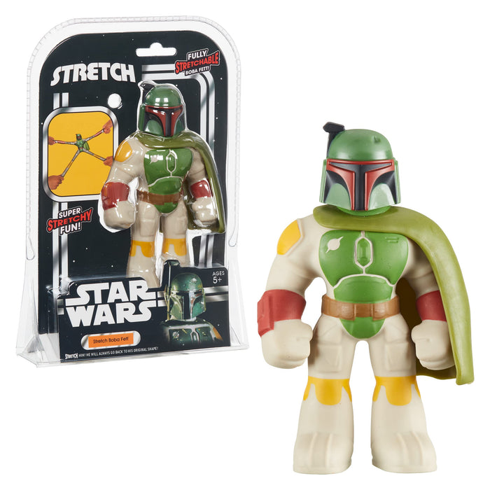 STRETCH STAR WARS BOBA FETT STRETCH TOY. STRETCH ARMSTRONG, AMAZING STRETCHY FUN. FULLY STRETCHABLE BOBA FETT. IDEAL PRESENT FOR GIRLS, BOYS & STAR WARS FANS