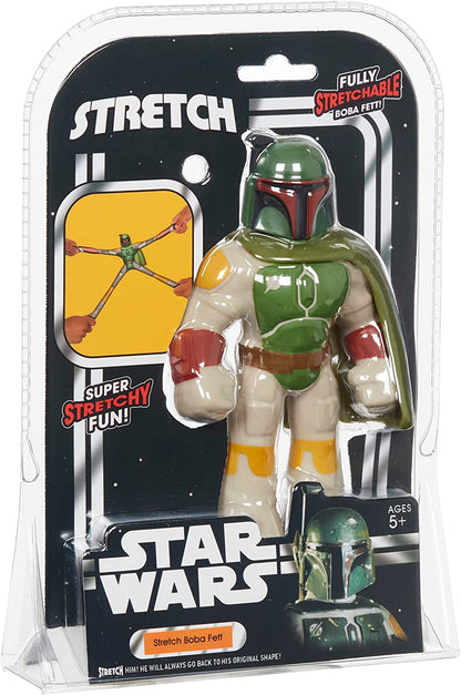 STRETCH STAR WARS BOBA FETT STRETCH TOY. STRETCH ARMSTRONG, AMAZING STRETCHY FUN. FULLY STRETCHABLE BOBA FETT. IDEAL PRESENT FOR GIRLS, BOYS & STAR WARS FANS