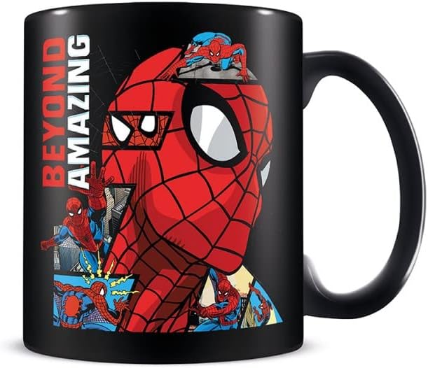Pyramid International Beyond Amazing Spiderman Marvel Mug Black