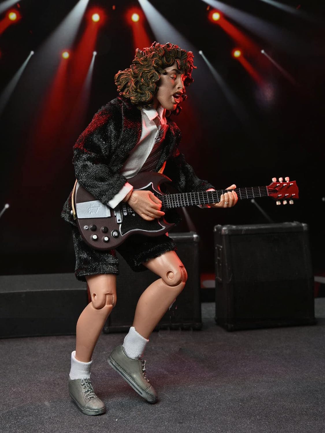 NECA AC-DC - Angus Young Highway to Hell - Action Figure collectible - Height 20cm
