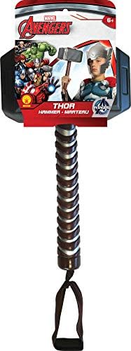 Rubies Official Child's Marvel Avengers Assemble Thor Hammer, One Size, Multi-Coloured Halloween