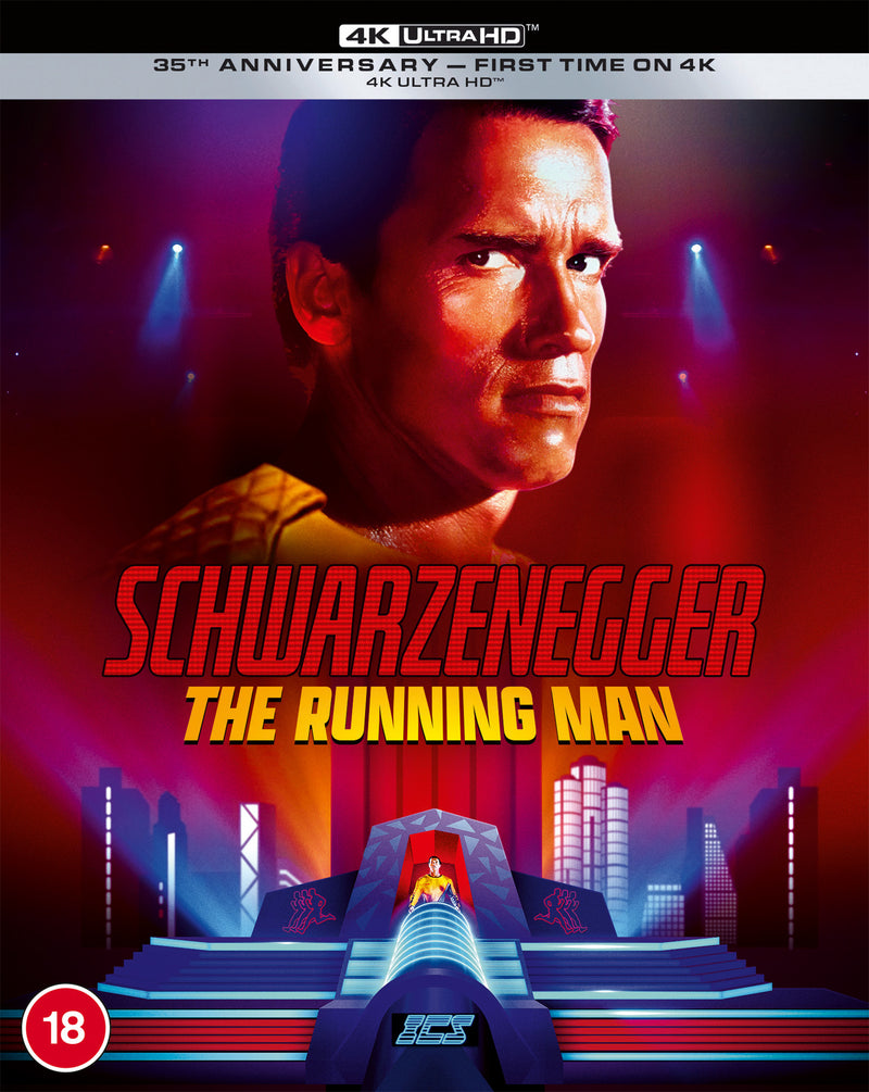 The Running Man 35th Anniversary 4K UHD Steelbook
