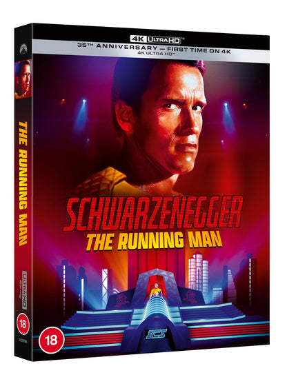 The Running Man 35th Anniversary 4K UHD Steelbook
