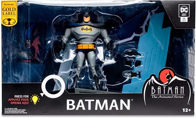McFarlane Toys, DC Multiverse 30th Anniversary Gold Label Action Figure, Collectible DC Batman Figure with Unique Collector Character Card – Ages 12+