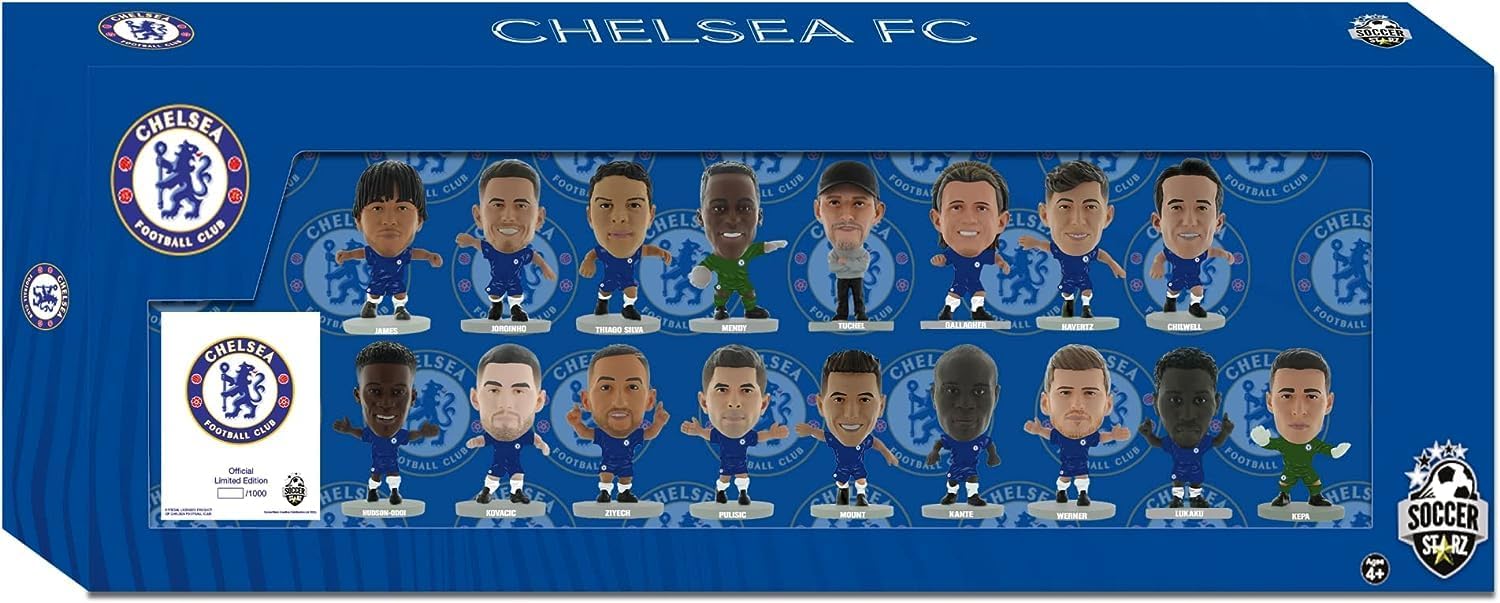SoccerStarz - Chelsea Team Pack 17 figure (2022/23 Version Classic Kit