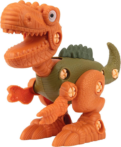 Toi-Toys World of Dinosaurs Construction Toy - Random Colour - Toy for Disassembling from 3 Years - Dino Action Figure