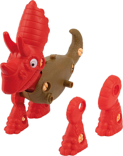 Toi-Toys World of Dinosaurs Construction Toy - Random Colour - Toy for Disassembling from 3 Years - Dino Action Figure