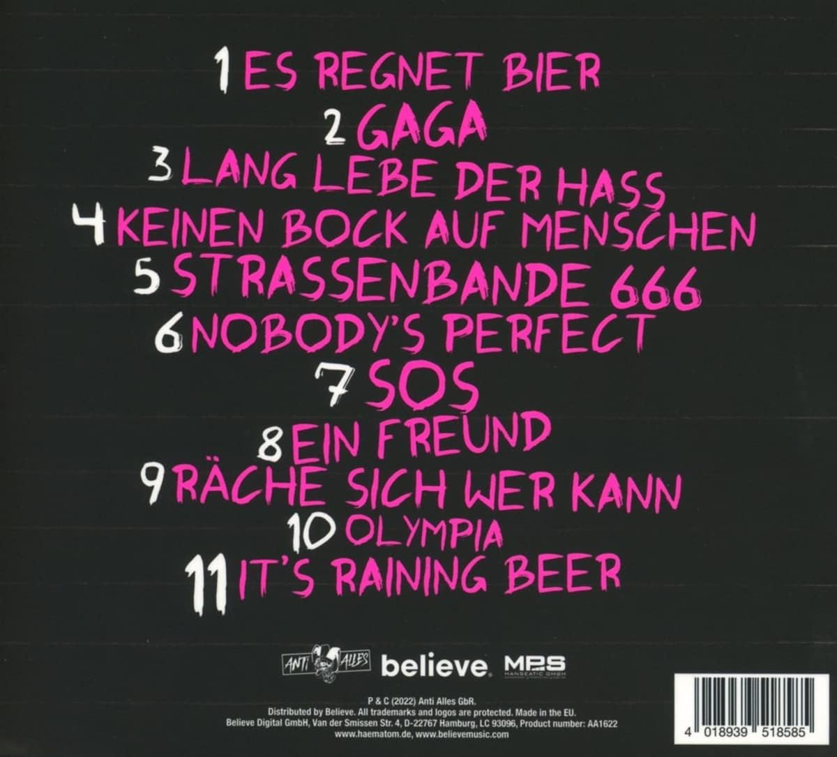 Lang Lebe der Hass