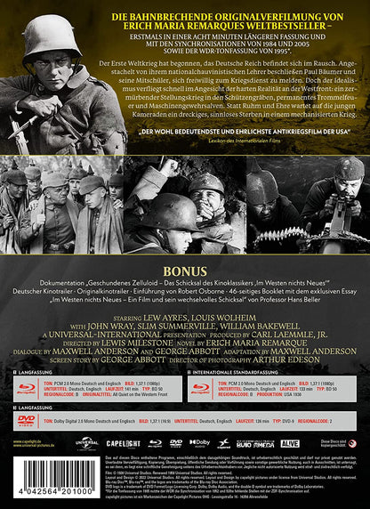 Im Westen nichts Neues - 3-Disc Limited Collector's Edition im Mediabook (2x Blu-ray + DVD