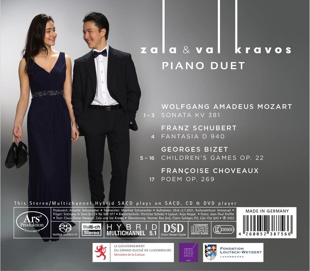 Zala & Val Kravos: Piano Duet