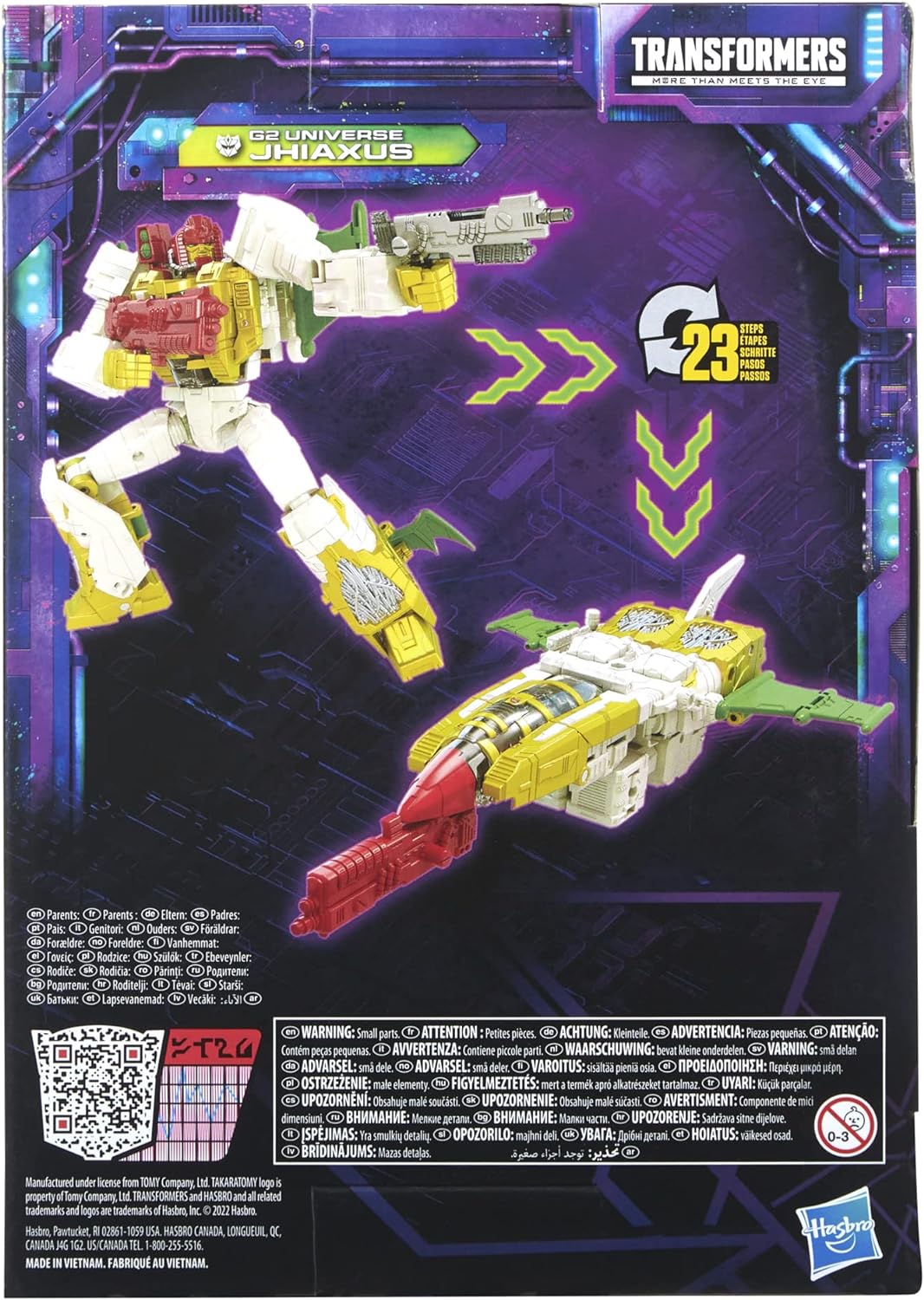 TRANSFORMERS Toys Generations Legacy Voyager G2 Universe Jhiaxus Action Figure - 8 and Up, 7-inch, Multicolour (F3058