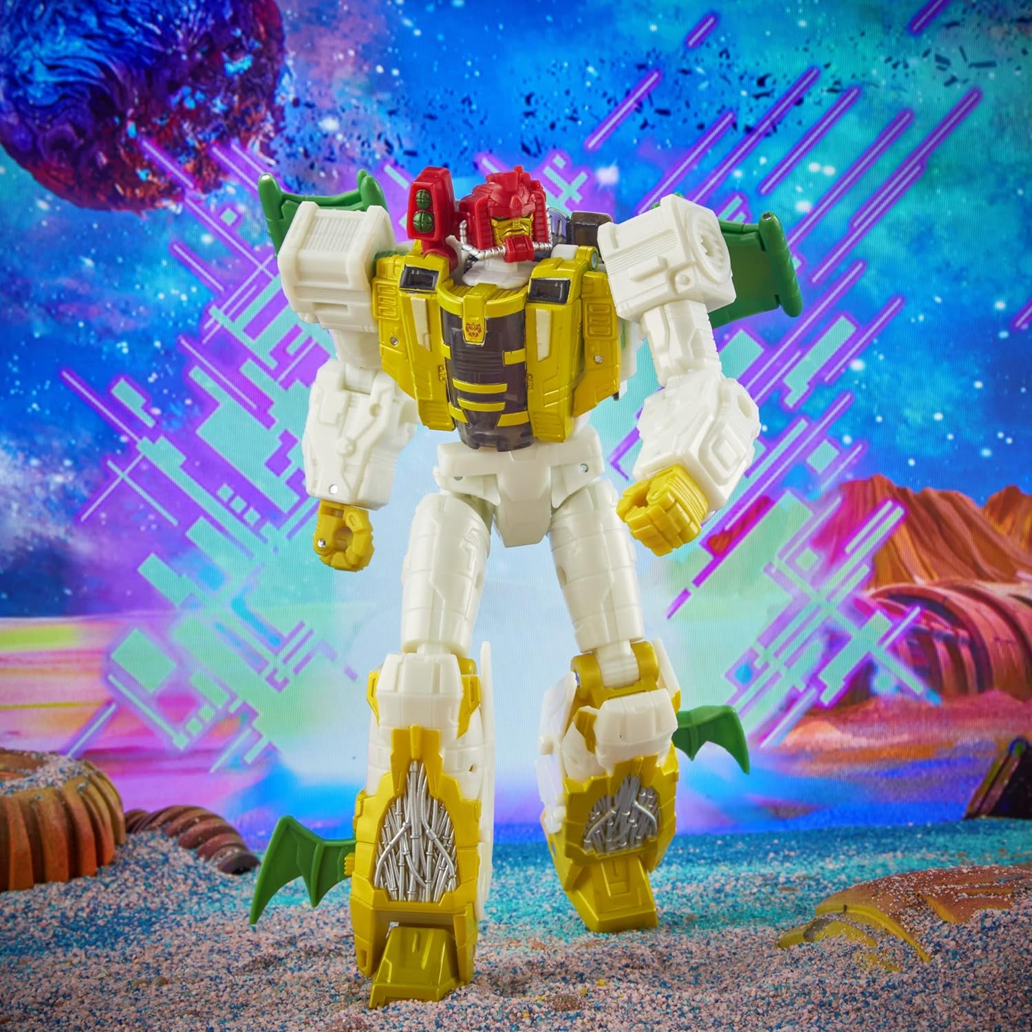 TRANSFORMERS Toys Generations Legacy Voyager G2 Universe Jhiaxus Action Figure - 8 and Up, 7-inch, Multicolour (F3058