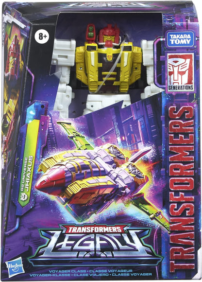 TRANSFORMERS Toys Generations Legacy Voyager G2 Universe Jhiaxus Action Figure - 8 and Up, 7-inch, Multicolour (F3058