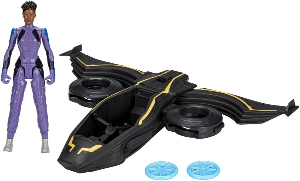 Marvel F33495L1 BLP 6IN FIGURE and VEHICLE, Multi